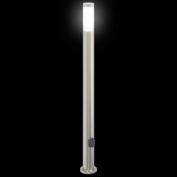 Borne lumineuse avec sortie lot de 3 110 cm acier inoxydable IP44 582899582899