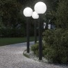 Borne lumineuse lot de 3 120 cm noire IP44 582901582901