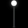 Borne lumineuse lot de 3 120 cm noire IP44 582901582901