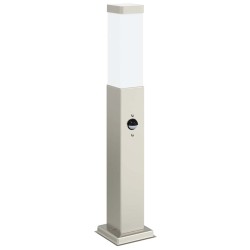 Bornes lumineuses avec détecteur lot de 3 50 cm acier inoxydable IP44 582918582918