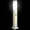 Bornes lumineuses avec détecteur lot de 3 50 cm acier inoxydable IP44 582918582918