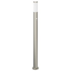 Bornes lumineuses avec détecteur lot de 3 110 cm acier inoxydable IP44 582920582920