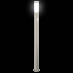 Bornes lumineuses avec détecteur lot de 3 110 cm acier inoxydable IP44 582920582920