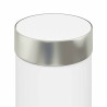 Bornes lumineuses avec détecteur lot de 3 110 cm acier inoxydable IP44 582920582920
