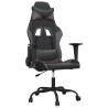 Chaise de jeu Noir et gris Similicuir 583000583000