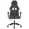 Chaise de jeu Noir et gris Similicuir 583000583000