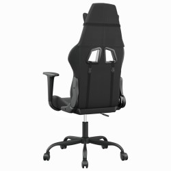Chaise de jeu Noir et gris Similicuir 583000583000