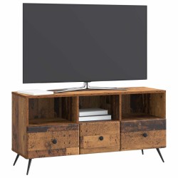 Meuble TV Bois ancien 102 x 34,5 x 50 cm Bois d'ingénierie 583005583005
