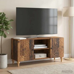 Meuble TV Bois ancien 102 x 34,5 x 50 cm Bois d'ingénierie 583006583006