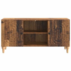 Meuble TV Bois ancien 102 x 34,5 x 50 cm Bois d'ingénierie 583006583006