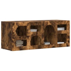 Meuble TV ELST 100 x 35 x 40 cm Chêne fumé Bois d'ingénierie 583007583007