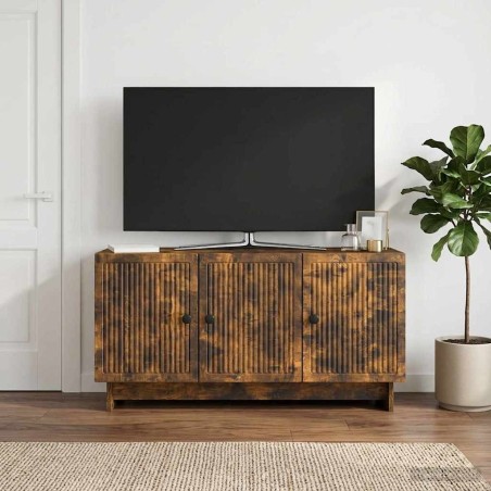 Meuble TV Chêne fumé 99 x 34,5 x 50 cm Bois d'ingénierie 583009583009