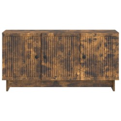 Meuble TV Chêne fumé 99 x 34,5 x 50 cm Bois d'ingénierie 583009583009
