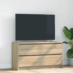 Meuble TV chêne sonoma 100x35x54 cm bois d'ingénierie 583010583010