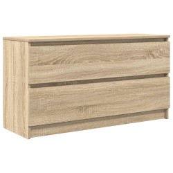 Meuble TV chêne sonoma 100x35x54 cm bois d'ingénierie 583010583010