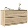 Meuble TV chêne sonoma 100x35x54 cm bois d'ingénierie 583010583010