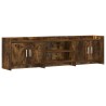 Meuble TV 168 x 33 x 47 cm Chêne fumé Bois d'ingénierie 583017583017