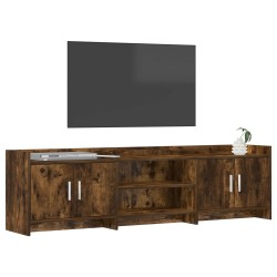 Meuble TV 168 x 33 x 47 cm Chêne fumé Bois d'ingénierie 583017583017
