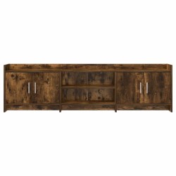 Meuble TV 168 x 33 x 47 cm Chêne fumé Bois d'ingénierie 583017583017
