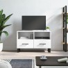 Meuble TV Blanc 80x36x50 cm Bois d'ingénierie 583021583021
