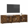 Meuble TV 168 x 33 x 47 cm Chêne fumé Bois d'ingénierie 583022583022