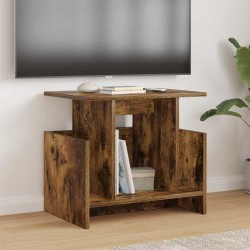 Meuble TV 2 pcs Chêne fumé 50 x 35 x 45 cm Bois d'ingénierie 583023583023