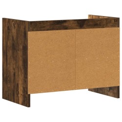 Meuble TV 60 x 33 x 47 cm Chêne fumé Bois d'ingénierie 583025583025