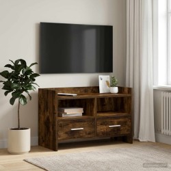 Meuble TV 71,5 x 33 x 47 cm Chêne fumé Bois d'ingénierie 583026583026