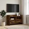 Meuble TV 71,5 x 33 x 47 cm Chêne fumé Bois d'ingénierie 583026583026
