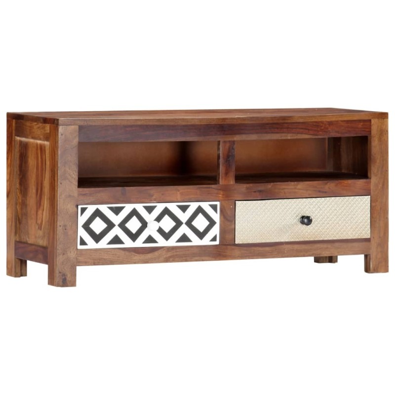 Meuble TV 90x30x40 cm Bois solide 583027583027