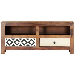 Meuble TV 90x30x40 cm Bois solide 583027583027