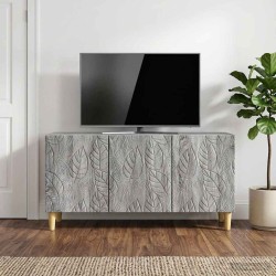 Meuble TV 99 x 34,5 x 50 cm Sonoma gris Bois d'ingénierie 583029583029