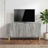 Meuble TV 99 x 34,5 x 50 cm Sonoma gris Bois d'ingénierie 583029583029