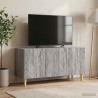 Meuble TV 99 x 34,5 x 50 cm Sonoma gris Bois d'ingénierie 583029583029