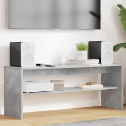 Meuble TV Gris béton 100 x 30 x 40 cm Bois d'ingénierie 583032583032