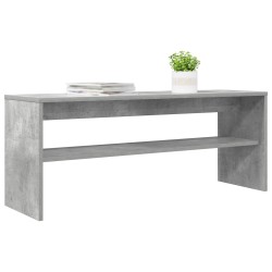 Meuble TV Gris béton 100 x 30 x 40 cm Bois d'ingénierie 583032583032