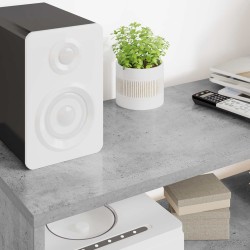 Meuble TV Gris béton 100 x 30 x 40 cm Bois d'ingénierie 583032583032