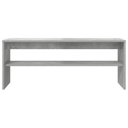 Meuble TV Gris béton 100 x 30 x 40 cm Bois d'ingénierie 583032583032