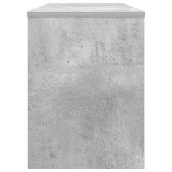 Meuble TV Gris béton 100 x 30 x 40 cm Bois d'ingénierie 583032583032