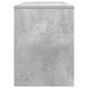 Meuble TV Gris béton 100 x 30 x 40 cm Bois d'ingénierie 583032583032
