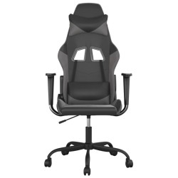 Chaise de jeu de massage Noir et gris Similicuir 583033583033