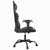 Chaise de jeu de massage Noir et gris Similicuir 583033583033