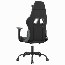 Chaise de jeu de massage Noir et gris Similicuir 583033583033