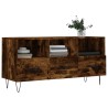 Meuble TV chêne fumé 102x36x50 cm bois d'ingénierie 583048583048
