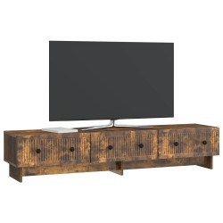 Meuble TV Chêne fumé 147 x 34,5 x 30 cm Bois d'ingénierie 583050583050