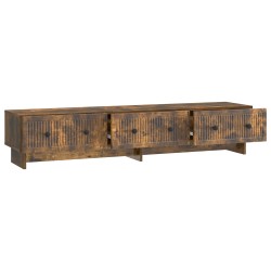 Meuble TV Chêne fumé 147 x 34,5 x 30 cm Bois d'ingénierie 583050583050
