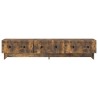 Meuble TV Chêne fumé 147 x 34,5 x 30 cm Bois d'ingénierie 583050583050