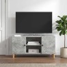Meuble TV Gris béton 102 x 34,5 x 50 cm Bois d'ingénierie 583051583051
