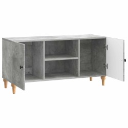Meuble TV Gris béton 102 x 34,5 x 50 cm Bois d'ingénierie 583051583051