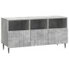 Meuble TV Gris béton 102 x 34,5 x 50 cm Bois d'ingénierie 583052583052